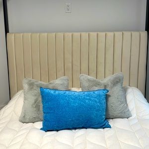 Blue Lumbar pillow